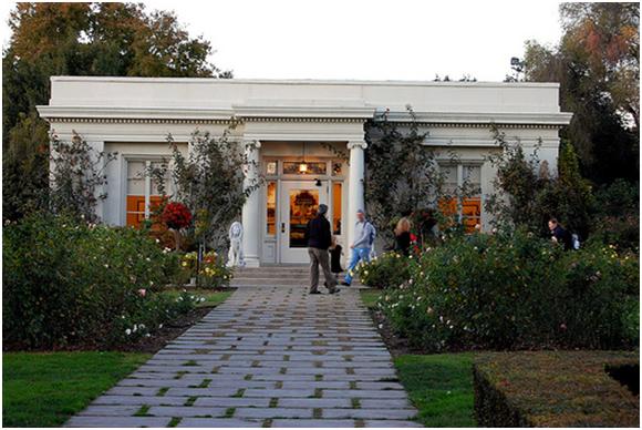San Marino Huntington Rose Garden Tea Room